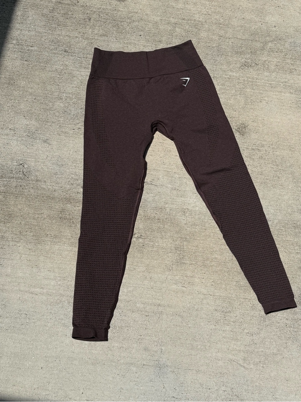 GYMSHARK Flex High-Waist Leggings - Dark Brown